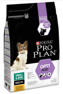 Pro Plan Opti Age 9+ Tavuklu Küçük Irk Yaşlı 700 gr Köpek Maması kullananlar yorumlar